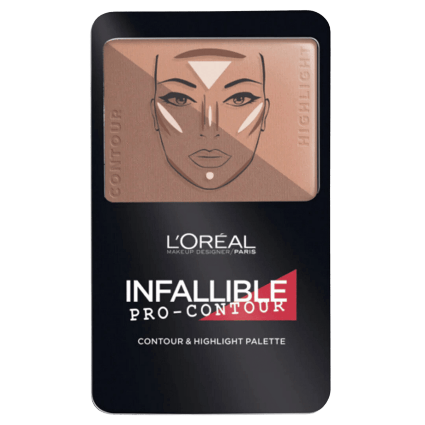 L'Oreal Paris Infallible Pro Contour & Highlight Palette (7g)