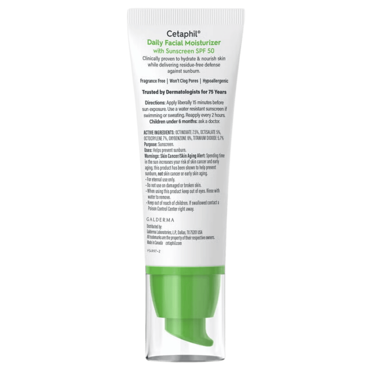 Cetaphil Daily Facial Moisturizer SPF 50+ (50ml)