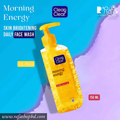 Clean & Clear Morning Energy Skin Brightening Daily Facial Wash (150ml)