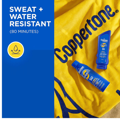 Coppertone 4 in 1 Sport Sunscreen Spray Water Resistant (156g)