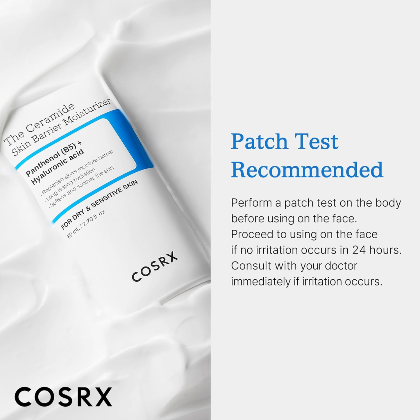 COSRX The Ceramide Skin Barrier Moisturiser (80ml)
