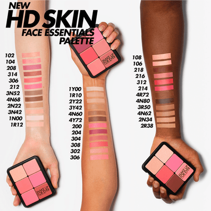 Make up For Ever HD Skin Face Essentials Palette (25.8g)
