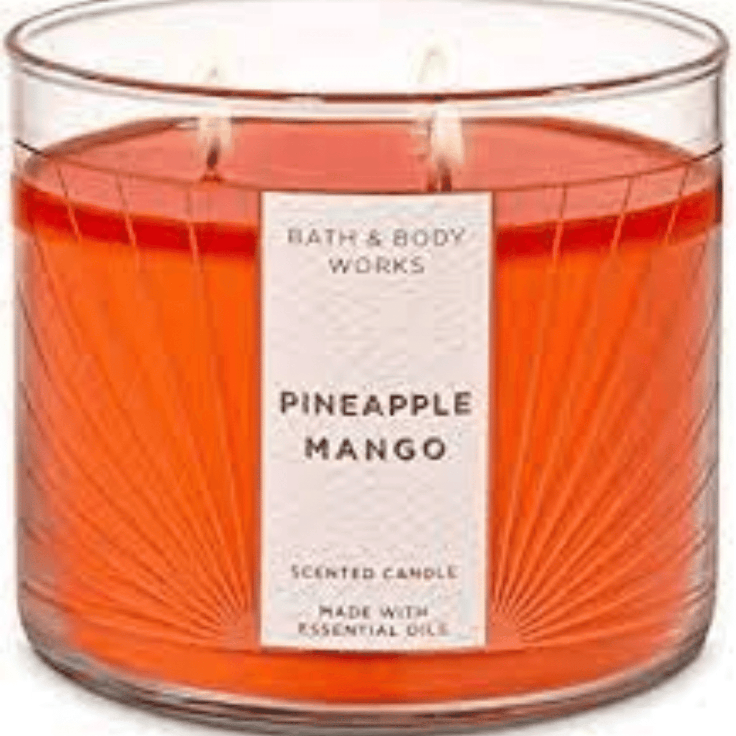 Bath & Body Works Pineapple Mango 3 Wick Candle (411g)