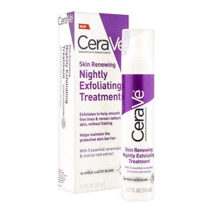 CeraVe Skin Renewing Nightly Exfoliating Treatment (50 ml)