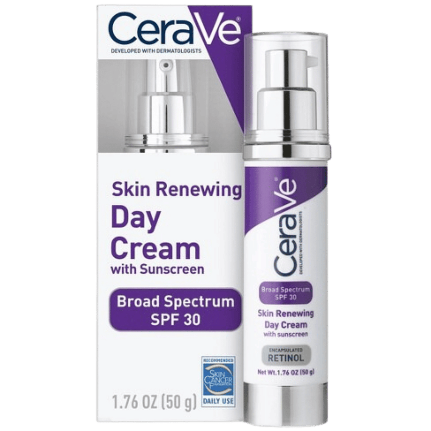 CeraVe Skin Renewing Day Cream SPF 30 (50 g) EXP: 08/2024