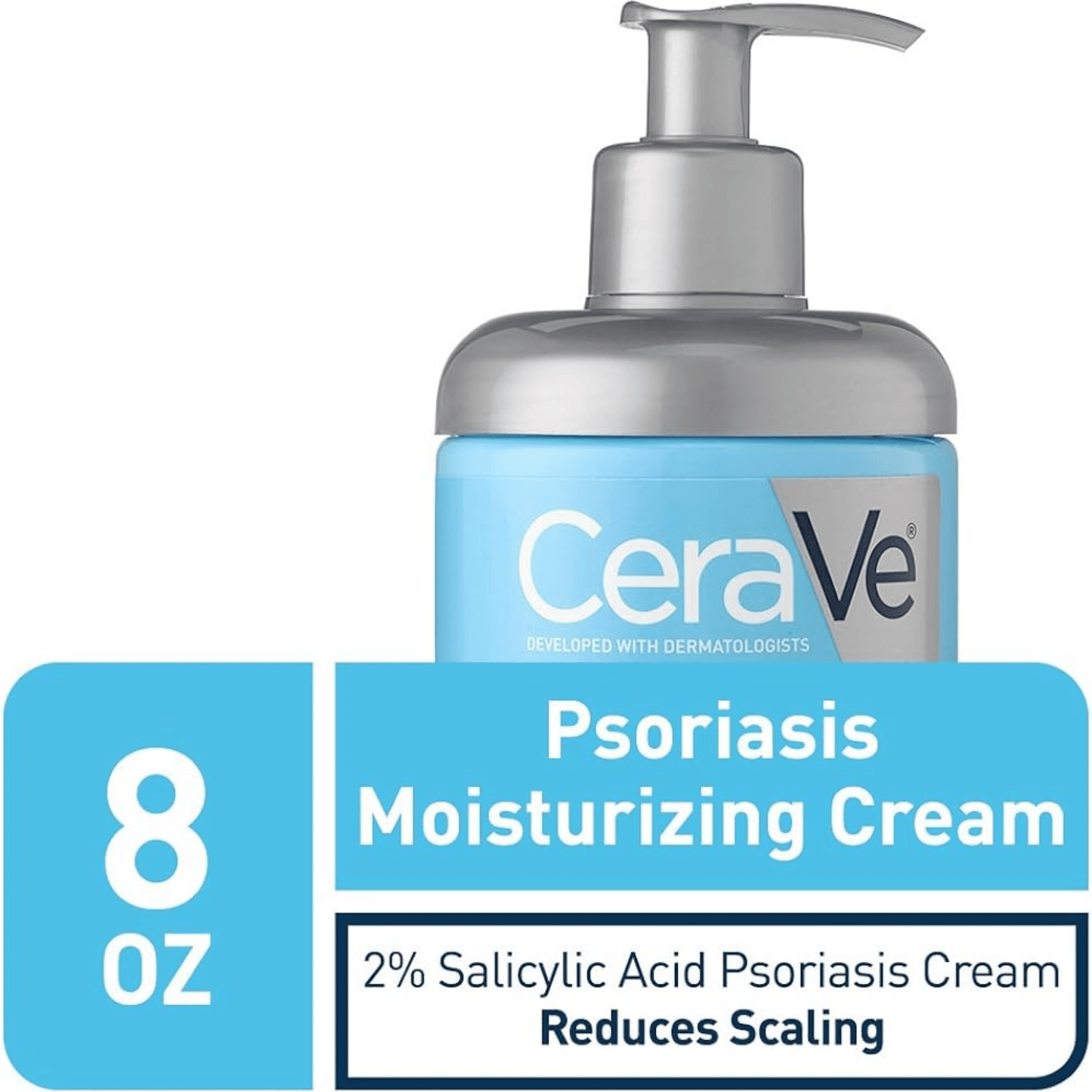 CeraVe Psoriasis Moisturizing Body Cream with Salicylic Acid (227g)