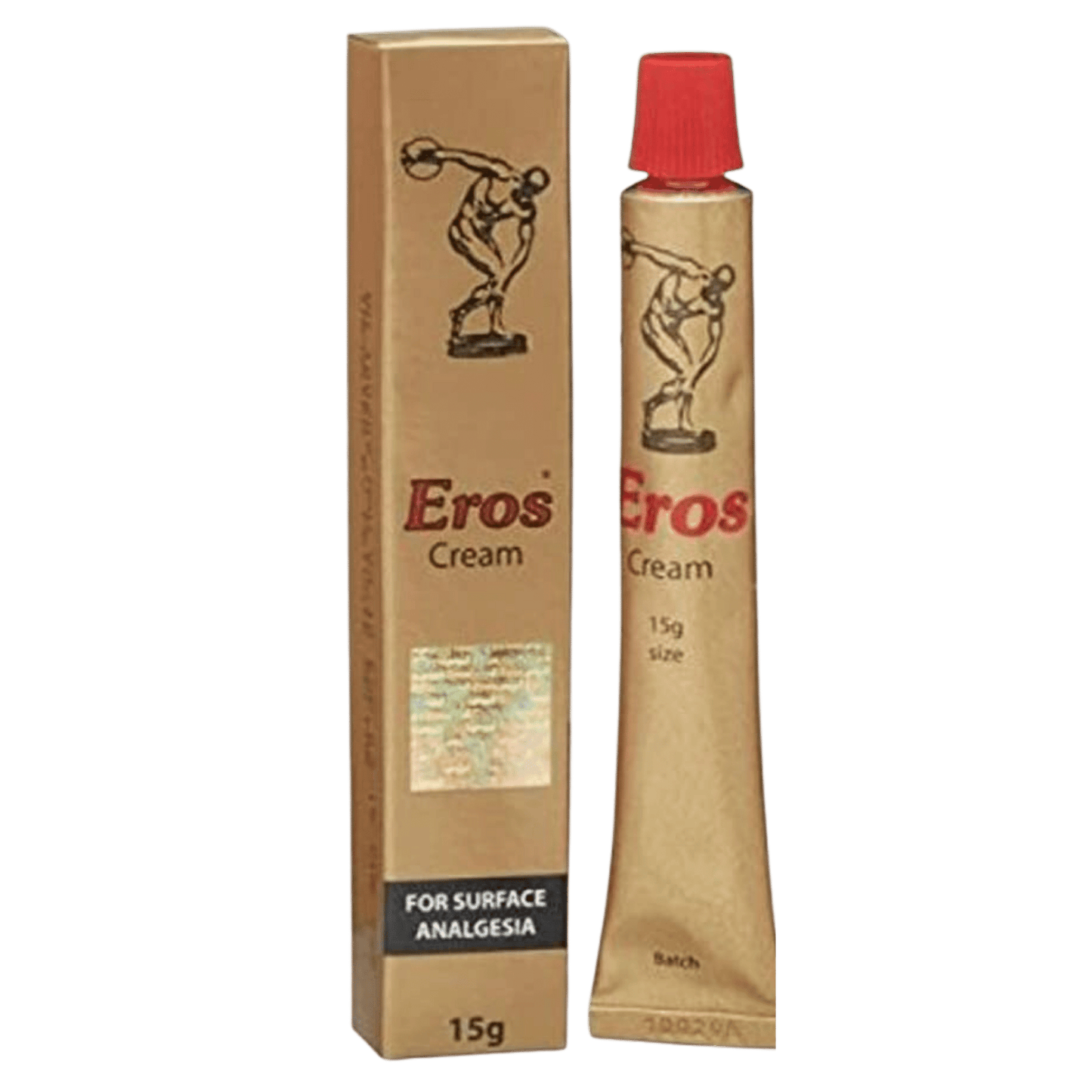 Eros Cream Lidocaine 15g - Reduces Male over sensitivity