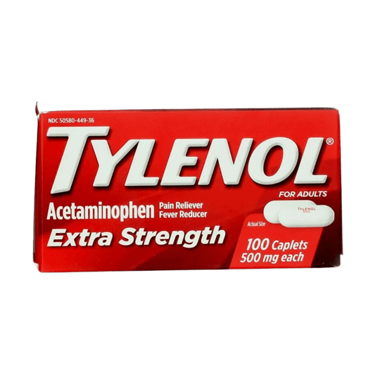 Buy Tylenol Extra Strength 100 Caplets (500mg) In Pakistan