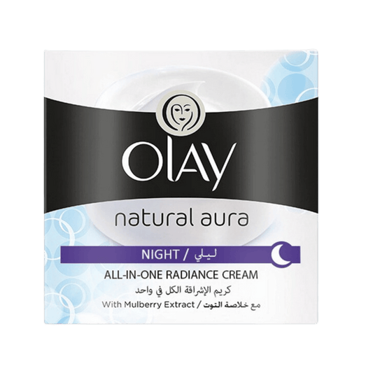 Olay Natural Aura All In-One Radiance Night Cream (50g)