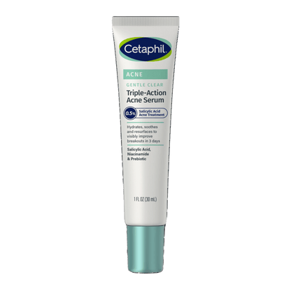 Cetaphil Gentle Clear Triple-Action Acne Serum 30ml) Exp: 09/2024