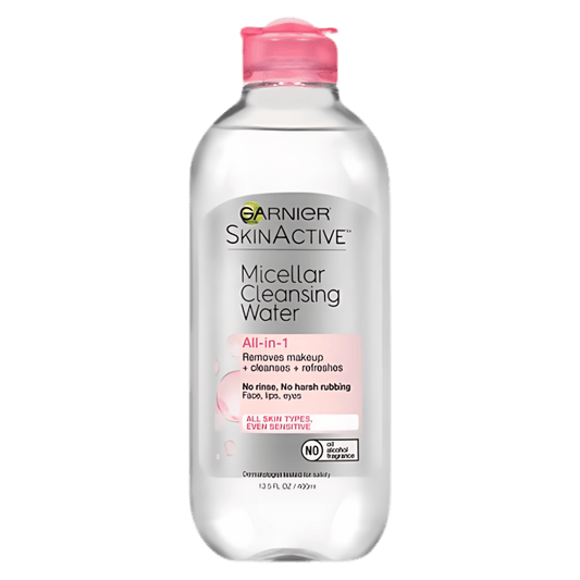 Garnier Skin Active Micellar Cleansing Water All-in-1 Makeup Remover & Cleanser (400ml)