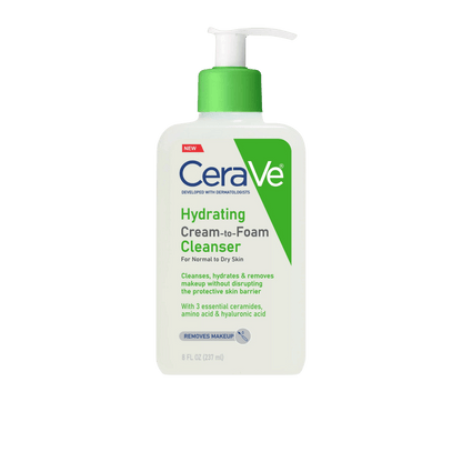 Cerave Hydrating Cream-to-Foam Cleanser