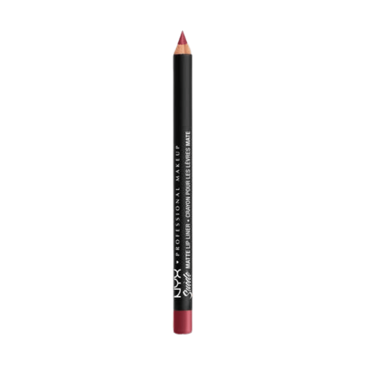 NYX Professional Makeup Suede Matte Lip Liner Pencil (1.0g) - Matte, Long-Wearing (Pakistan)