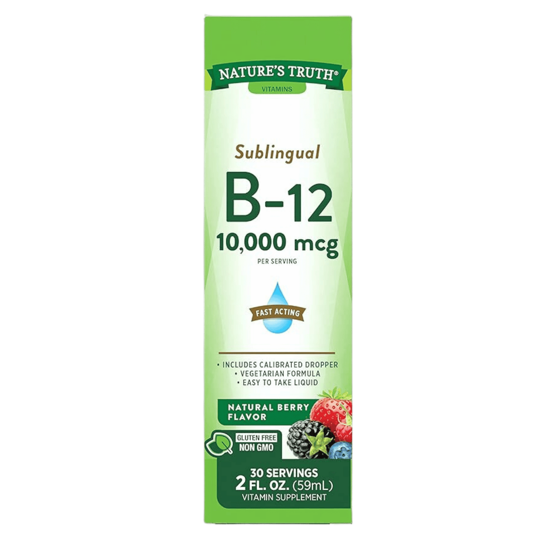 Nature's Truth Sublingual B12 (59 ml) - Energy Boosting Supplement (Pakistan)