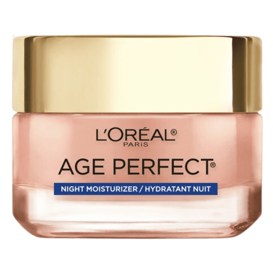 L'Oreal Paris Age Perfect Rosy Tone Cooling Night Moisturizer - Revitalizing Night Cream for Radiant Skin in Pakistan
