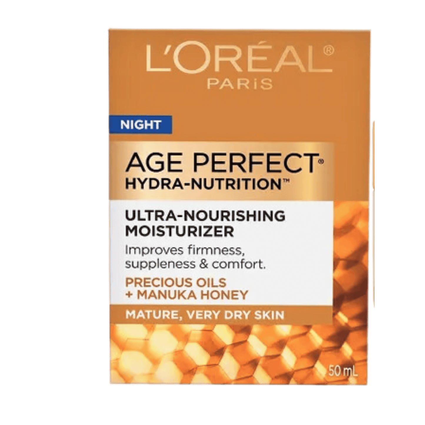 L,Oreal Paris Age Perfect Hydra Nutrition Ultra Nourishing Night Moisturizer (48g)