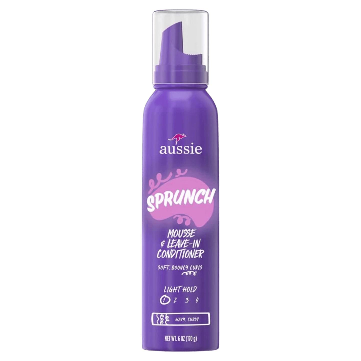 Aussie Sprunch Mousse & Leave-In Conditioner 170g for beachy waves and hydration in Pakistan