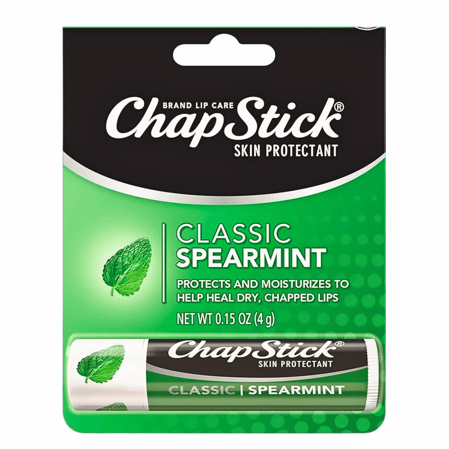 Refreshing ChapStick Spearmint Lip Balm 4g for chapped lips, buy in Pakistan