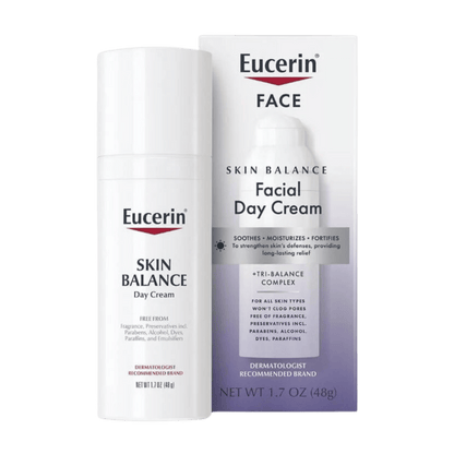 Eucerin Skin Balance Facial Day Cream for hydration in Pakistan