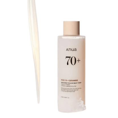 ANUA Rice 70+ Glow Milky Toner (250 ml)