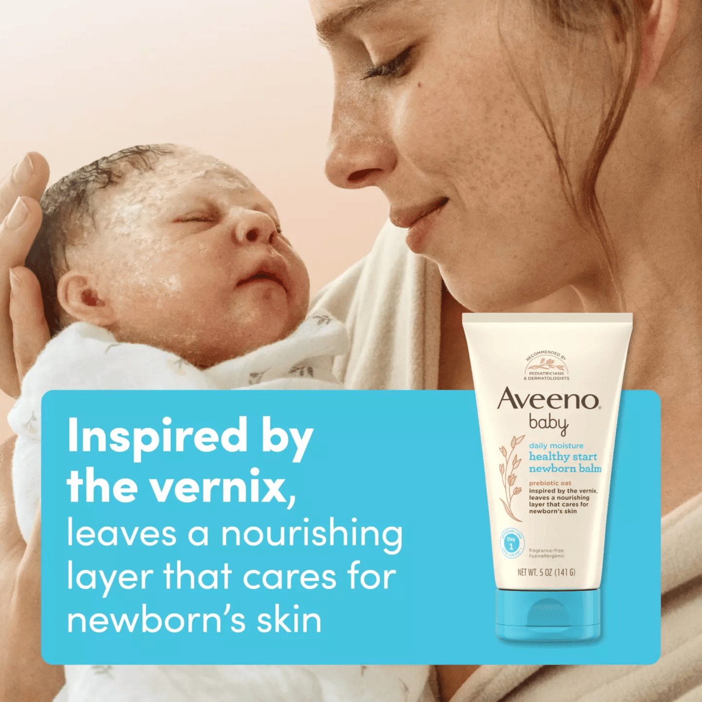 Aveeno Baby Daily Moisture Healthy Start Newborn Balm (141 g)