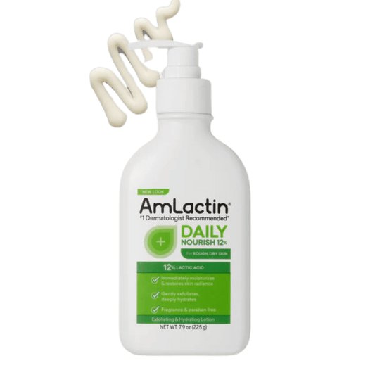 Buy Amlactin Daily Nourish Lotion with 12% Lactic Acid (225g) Online in pakistan!