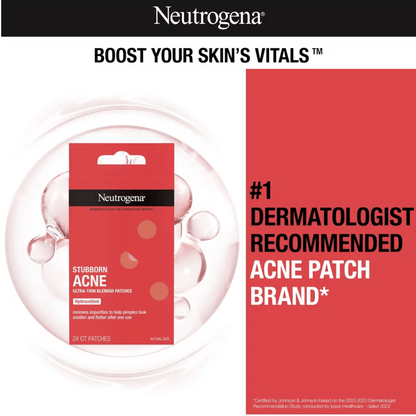 Neutrogena Stubborn Acne Ultra-Thin Blemish Patches (24 CT Patches) In Pakistan