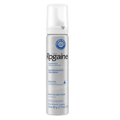 Buy Rogaine Men's 5% Minoxidil Topical Aerosol (60g) In SkinStash!