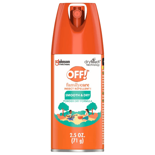 OFF! -Family Care Insect Repellent, Smooth & Dry, Travel Size, (71g) Online In SkinStash!