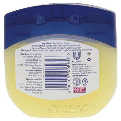 Vaseline BlueSeal Baby Gentle Protective Jelly (250ml)