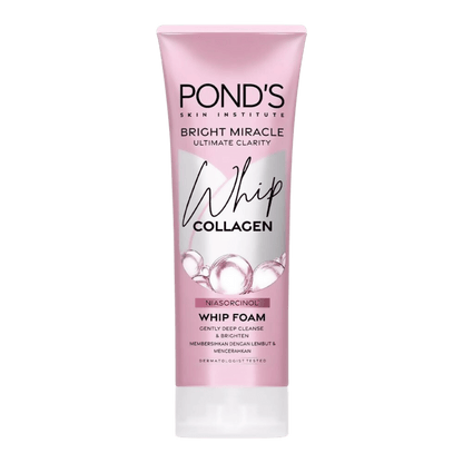 Ponds Bright Miracle Ultimate Clarity Whip Collagen Whip Foam, (100ml)