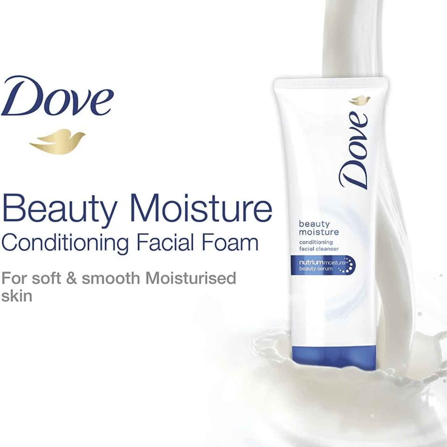 Available Dove Beauty Moisture Facial Cleanser (100g) In Pakistan!