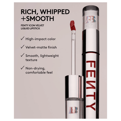 Buy Fenty Beauty Icon Velvet Liquid Lipstick (5.5g) In Pakistan From SkinStash!