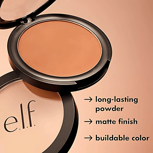 Buy E.l.f. Primer-Infused Matte Bronzer, Long-Lasting (10g) Online In SkinStash!