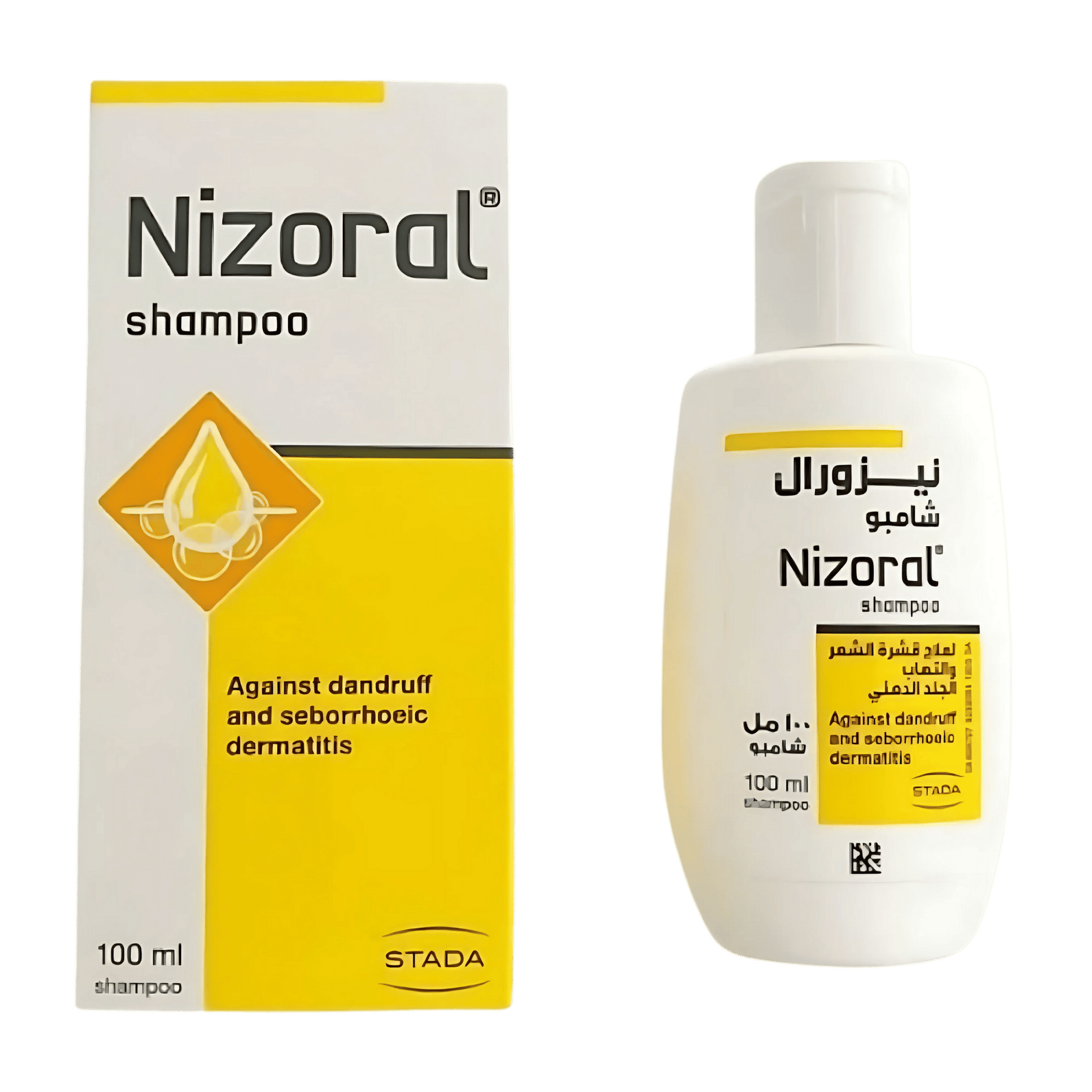 Buy Nizoral Shampoo Against Dandruff And Seborrhoeic Dermatitis (100ml) In SkinStash!