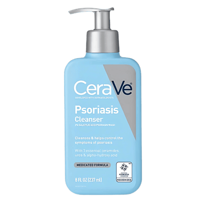 Buy CeraVe Psoriasis Cleanser with 2% Salicylic Acid Psoriasis Wash (237ml) Online From SkinStash In Pakistan!