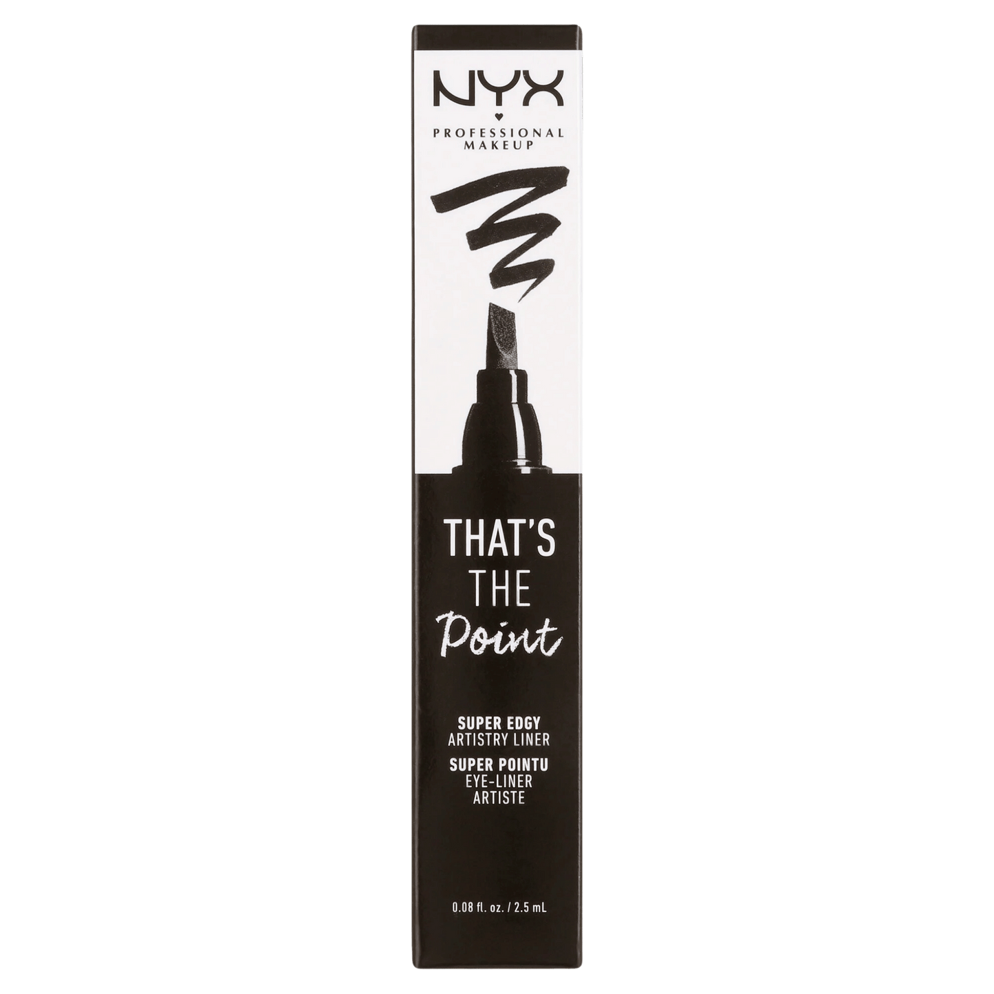 Buy Nyx Professional Makeup That's the Point Eyeliner Super Edgy (2.5ml) In Skintash!