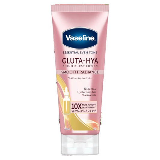 Buy Vaseline Essential Gluta-Hya Smooth Radiance Serum Burst Lotion (200ml) In Pakistan From SkinStash!