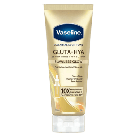 Vaseline Essential Even Tone Flawless Glow Gluta-Hya Serum Burst Lotion