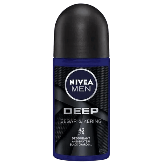 Buy Nivea Men Deep Segar & Kering Roll-on Deodorant 72hr (50ml) In Pakistan From SkinStash!