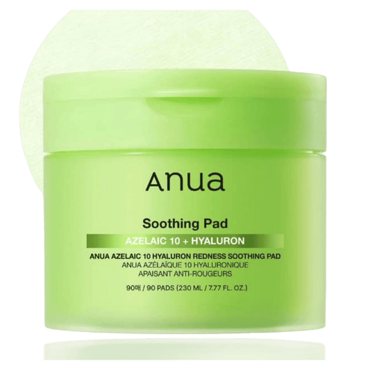 Anua Azelaic Acid 10 Hyaluron Redness Soothing Pad (90 pads / 230ml)