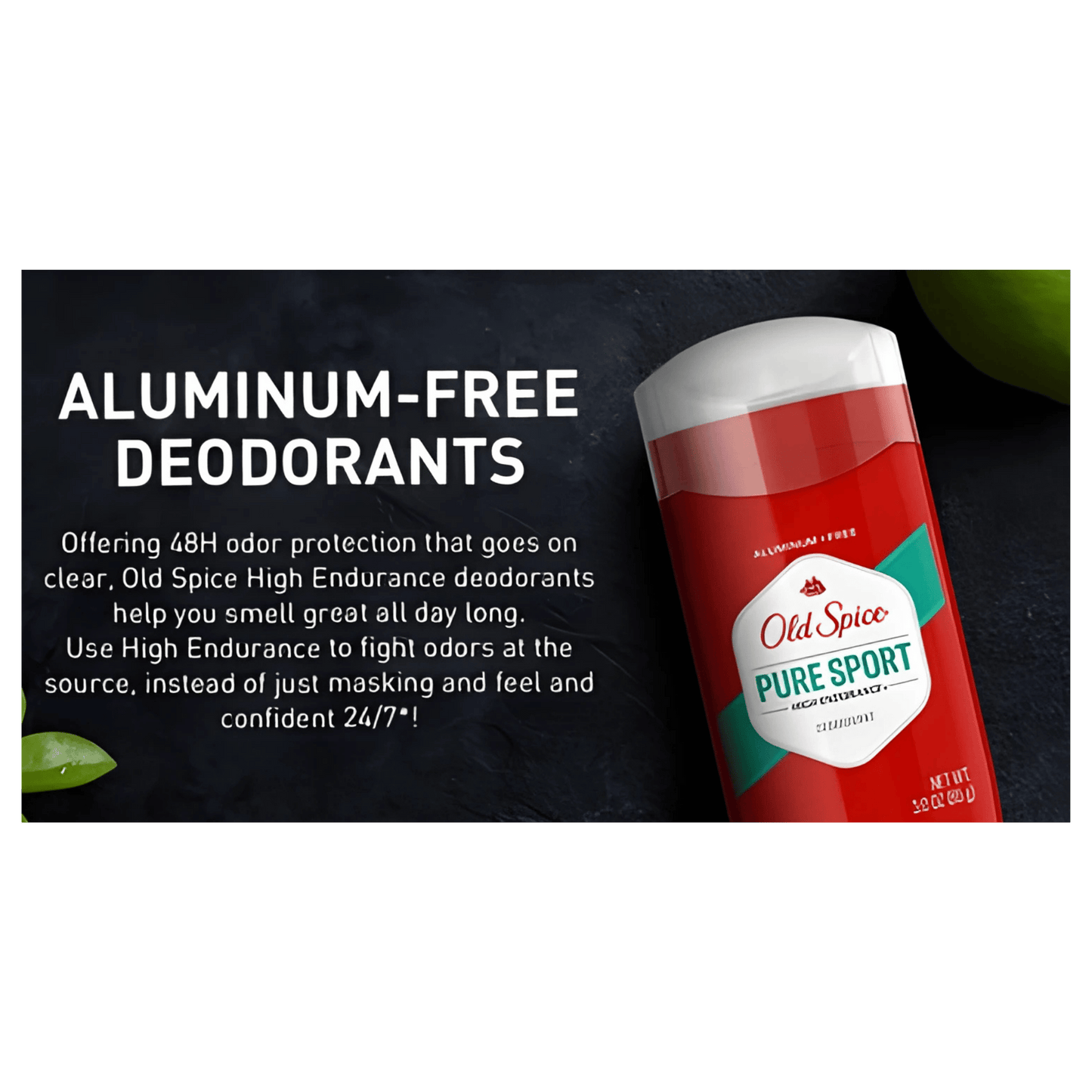 Old Spice High Endurance Deodorant Pure Sport (63g)