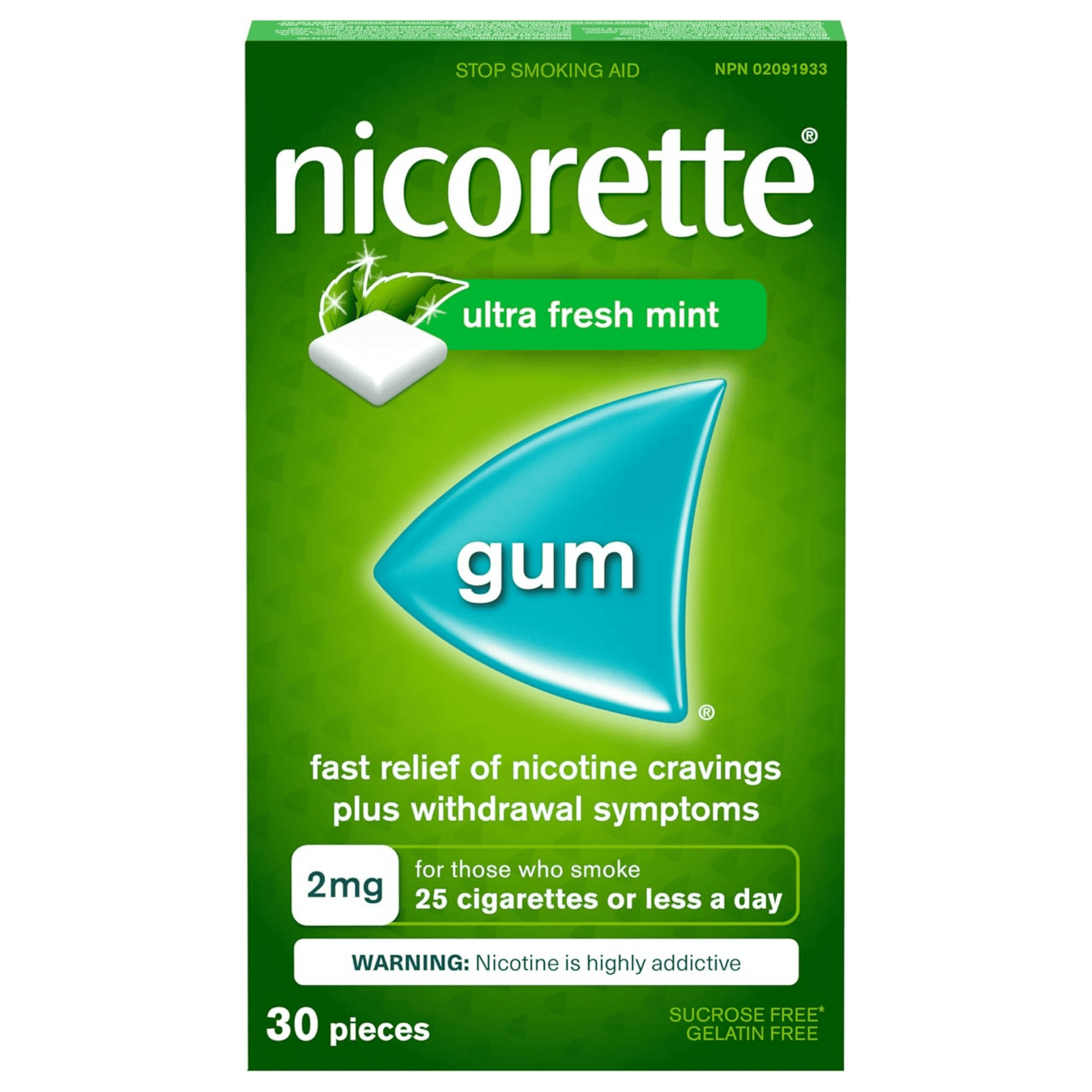 nicotine replacement therapy, fresh mint pack