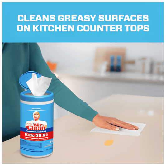 Mr. Clean Disinfecting Wipes Citrus Scent Powerful Cleaning Wipes Available in Pakistan