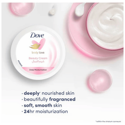 Dove Body Love Beauty Cream for Face & Body Moisturizing Cream Available in Pakistan