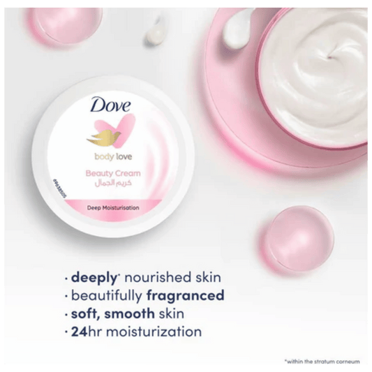 Dove Body Love Beauty Cream for Face & Body Moisturizing Cream Available in Pakistan