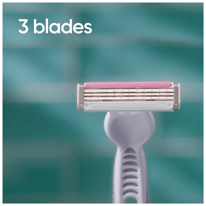 Gillette Simply Venus 3 Blade Disposable Razors pack of 4 Razors
