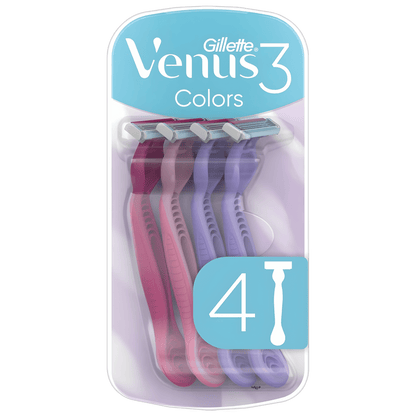 Gillette Simply Venus 3 Blade Disposable Razors Pack of 4 – Available in Pakistan
