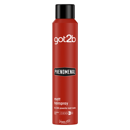 Schwarzkopf Got2b Phenomenal Matt Hairspray Natural Matte Look Available in Pakistan
