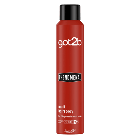 Schwarzkopf Got2b Phenomenal Matt Hairspray Natural Matte Look Available in Pakistan